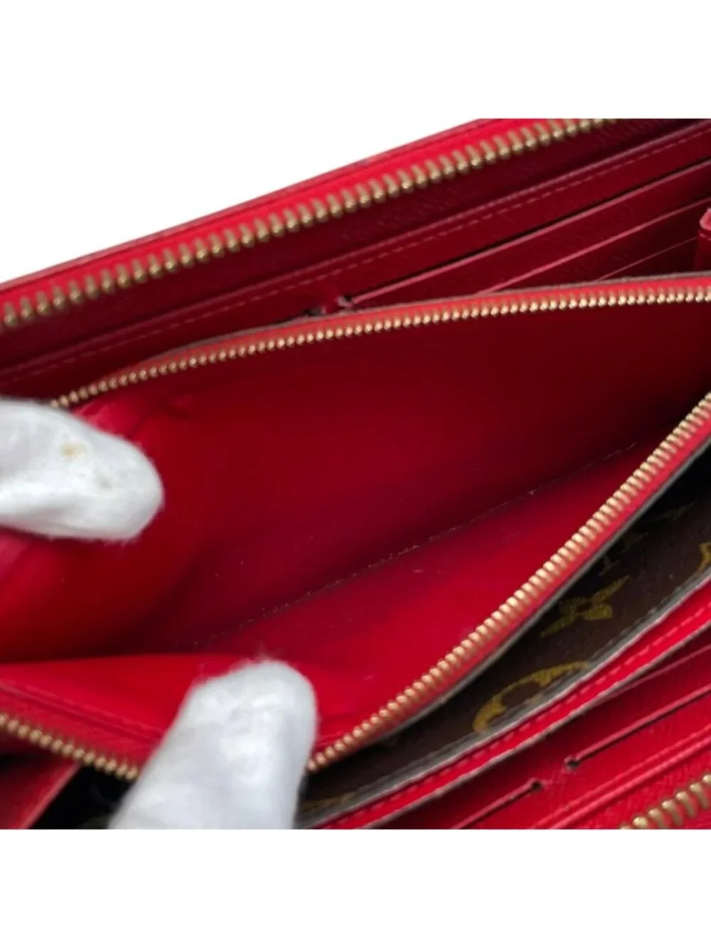 Louis Vuitton Wallet Zippy Retiro Monogram Cerise